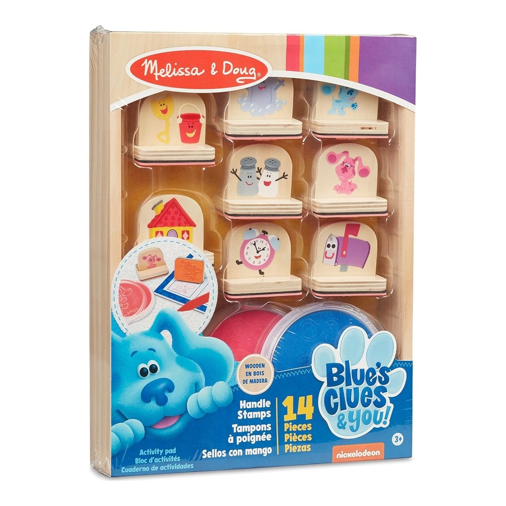 Set De Sellos De Madera Blues Clues & You