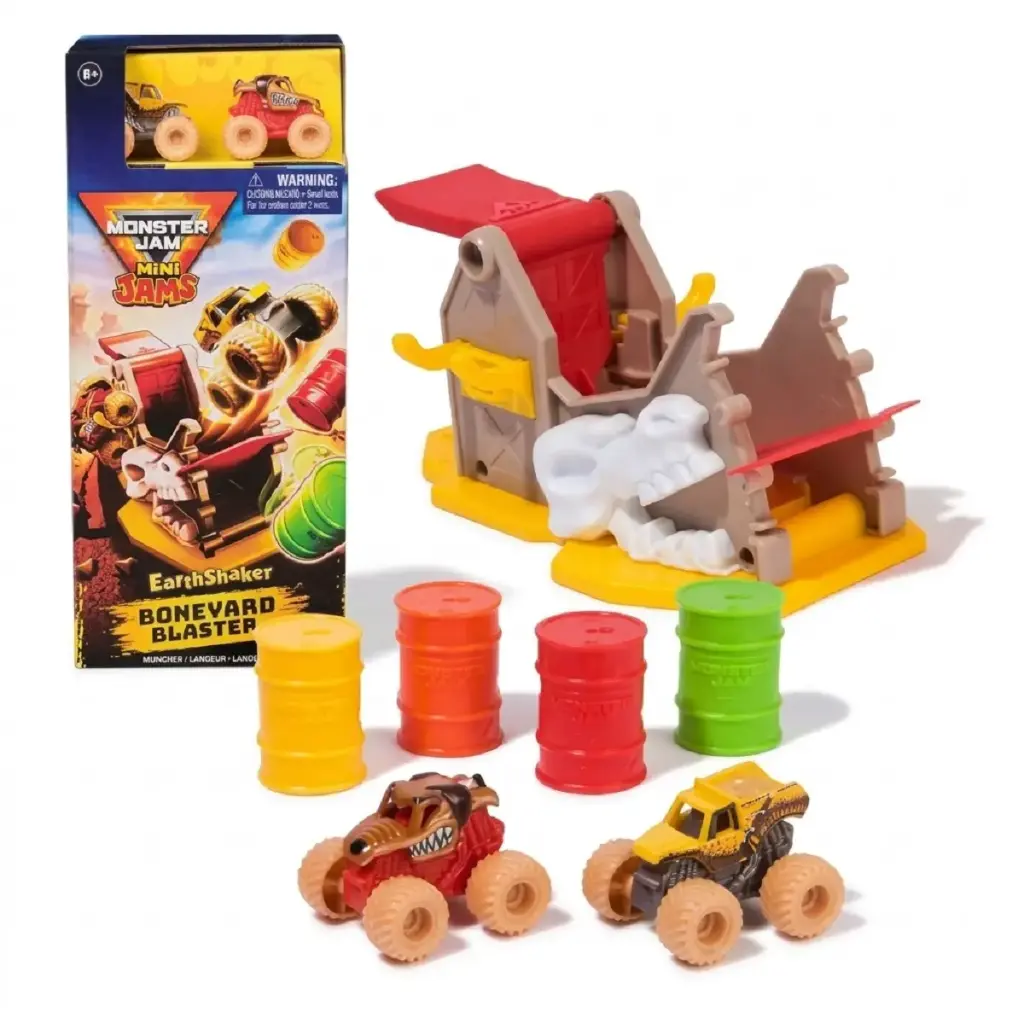 Monster Jam Set Lanzador Mini Jams 