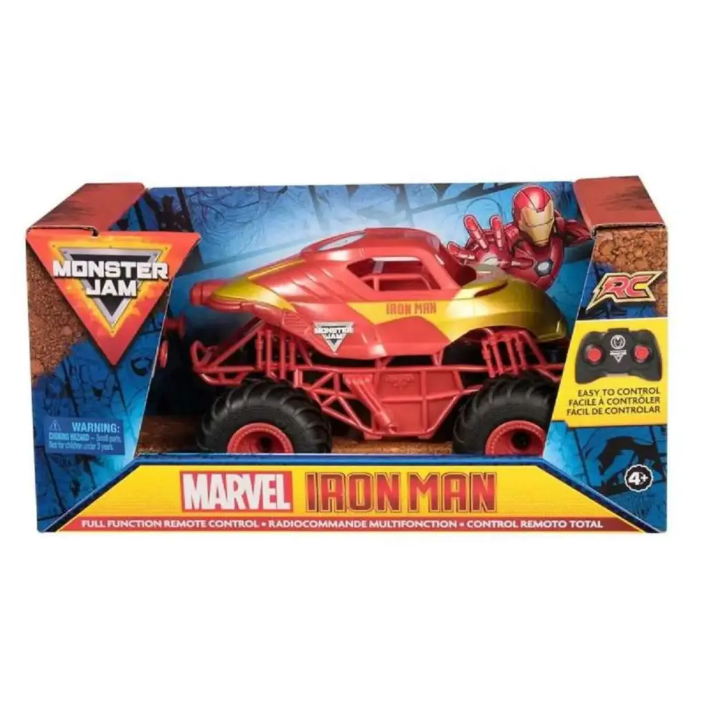 Monster Jam Marvel - Iron Man Rc 1:24