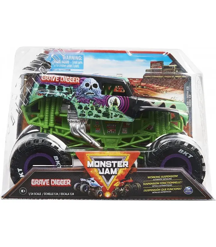 Monster Jam Camión Die Cast S2 Escala 1:24 Surt.