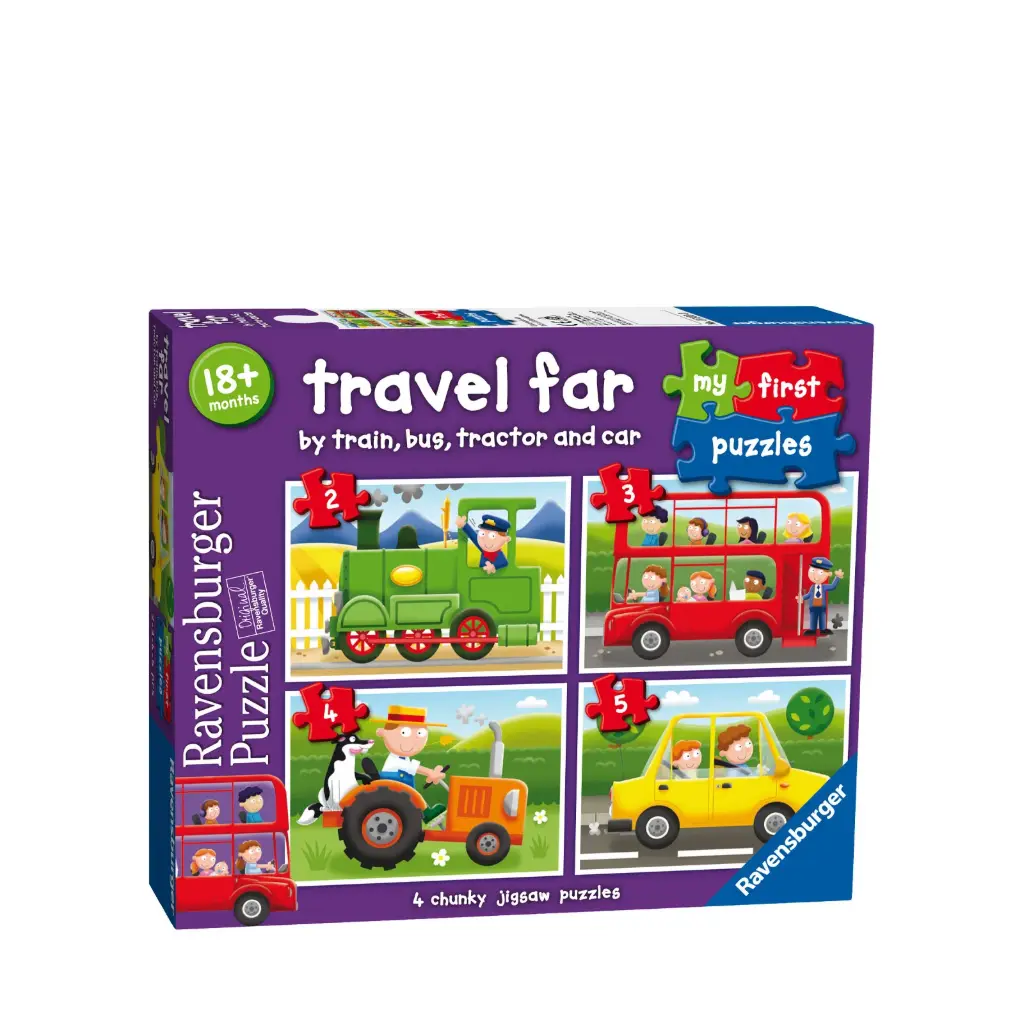 Travel Far My Fris Puzzele 2/3/4/5 5p