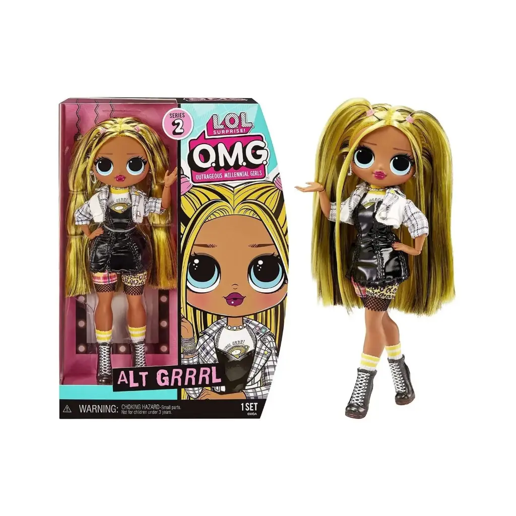 Lol Surprise Omg Hos Doll Series 2- Roller Chick
