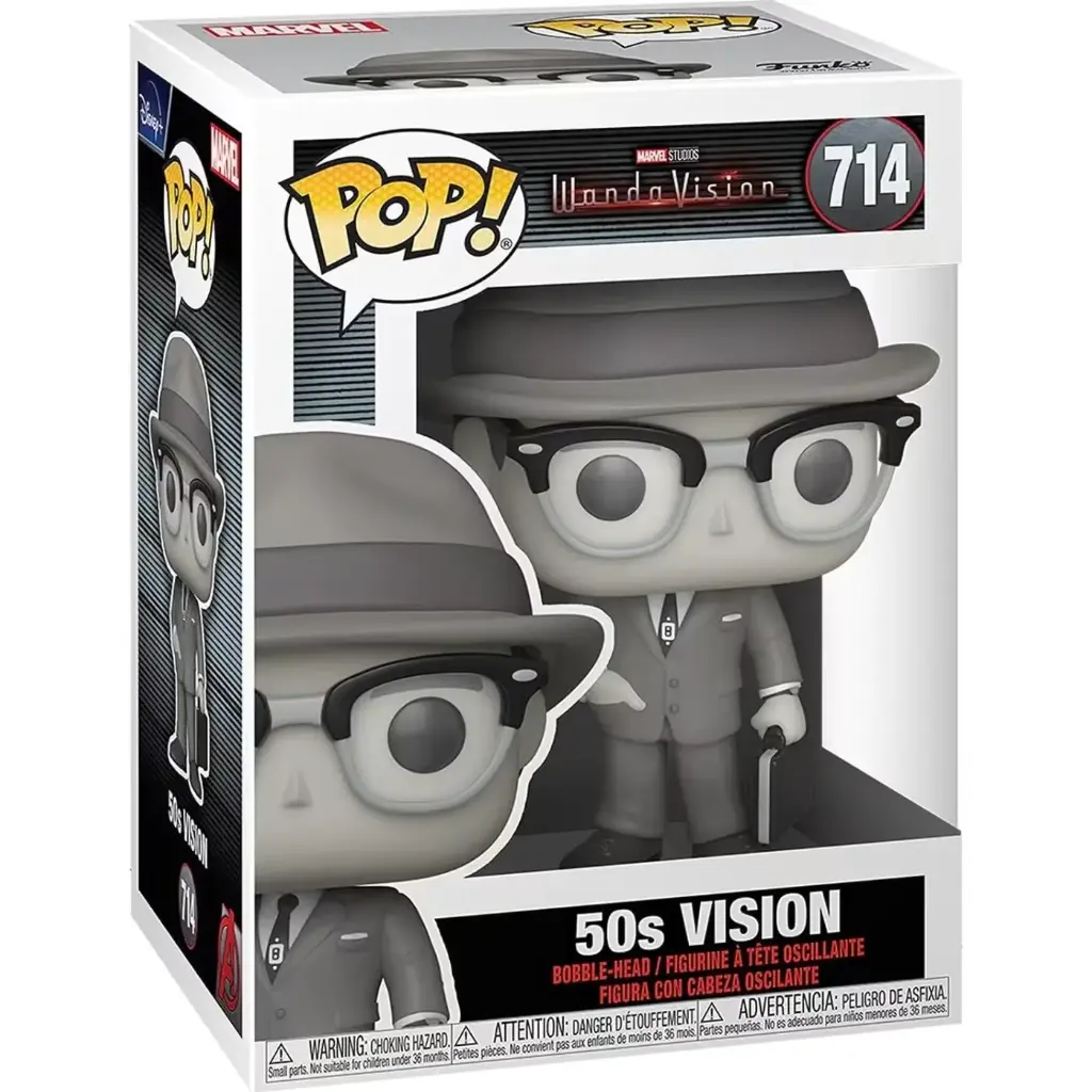 Pop Marvel Wanda Vision50s (B&W) W/Chase     