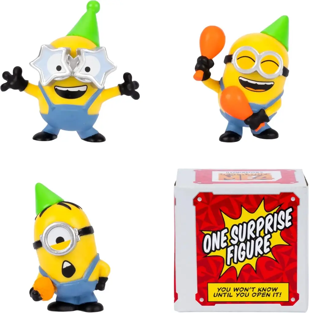 Minions Dm4 Fig. Coleccionable 2" X 4 Surt.