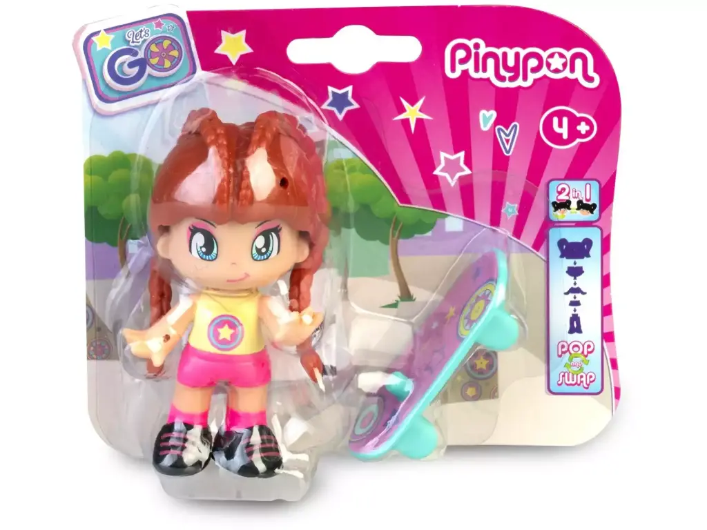 Pinypon Lets Go!-Skate & Rollers