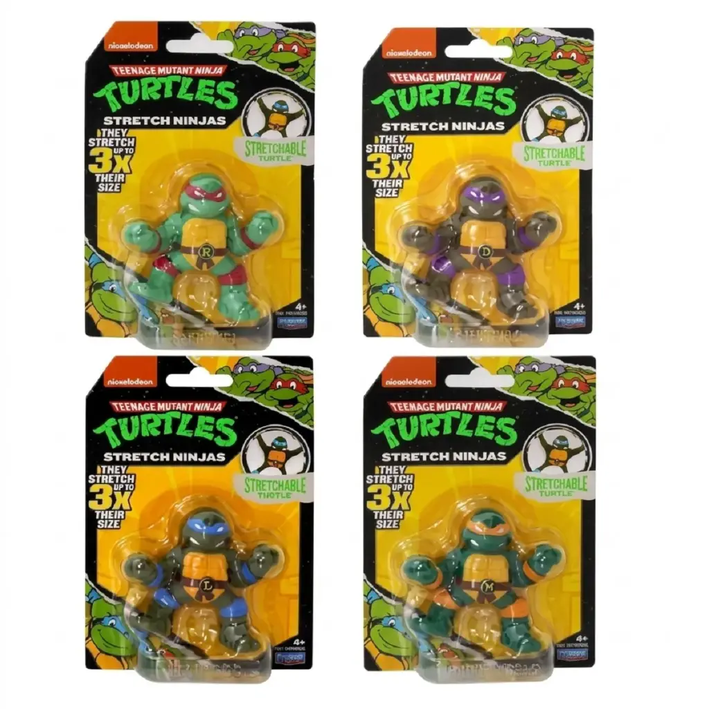 Tortugas Ninja Clásicas Fig. Mini Ninja Stretch 