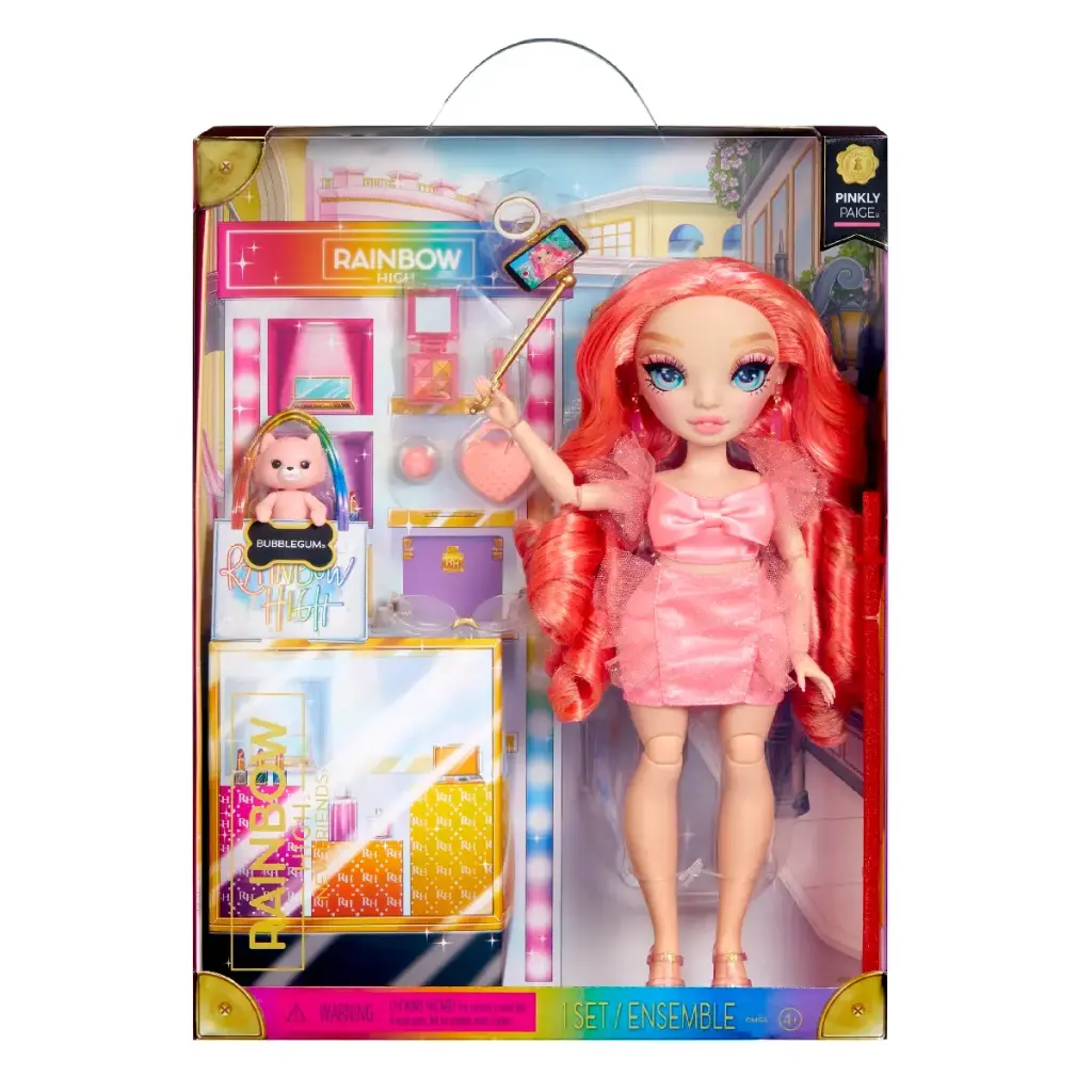 Rainbow High New Friends-Pinkly Paige