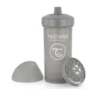 Vaso Twistshake Kid Cup 360ml 12+M Gris Pastel   