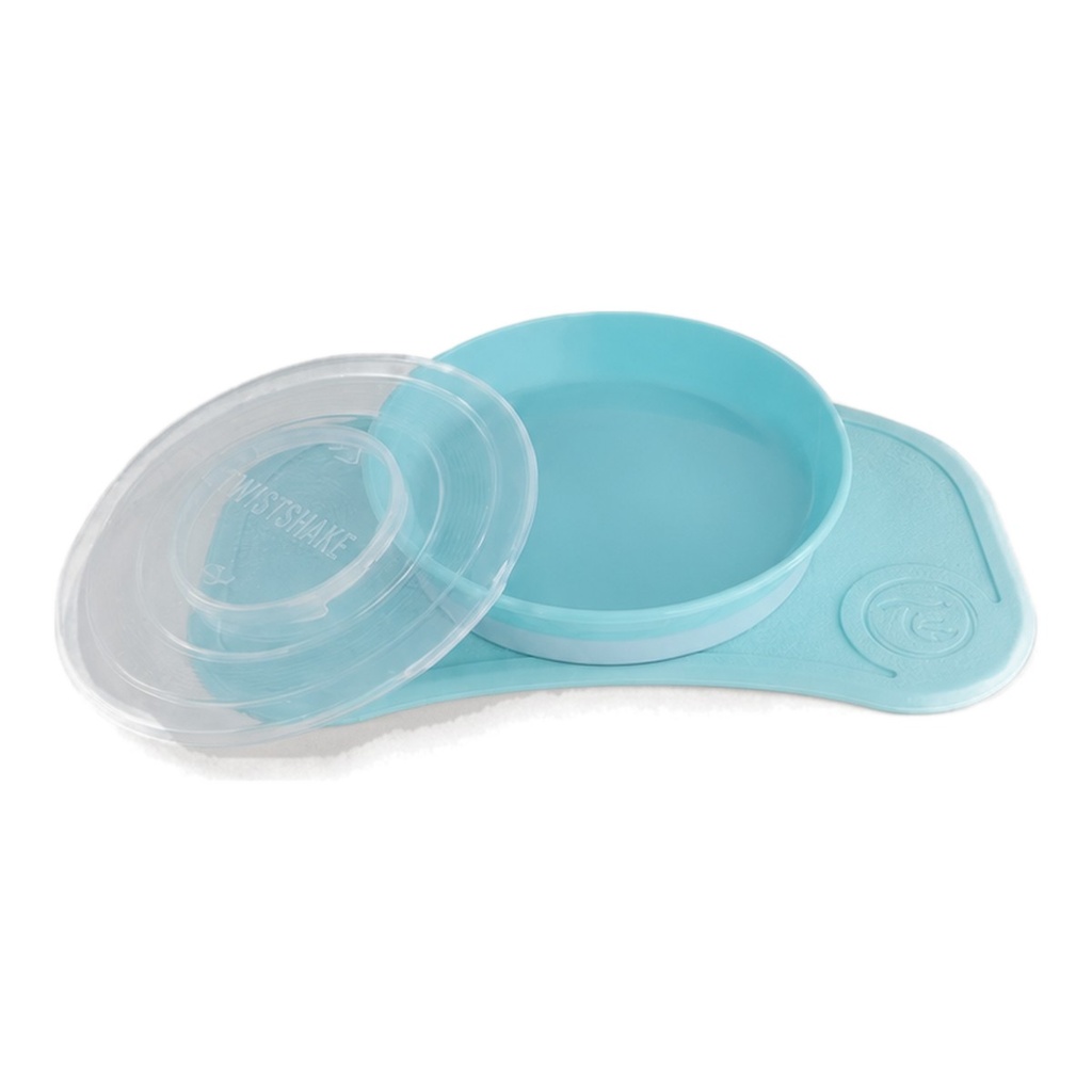 Twistshake Click-Mat Mini + Plato Azul     