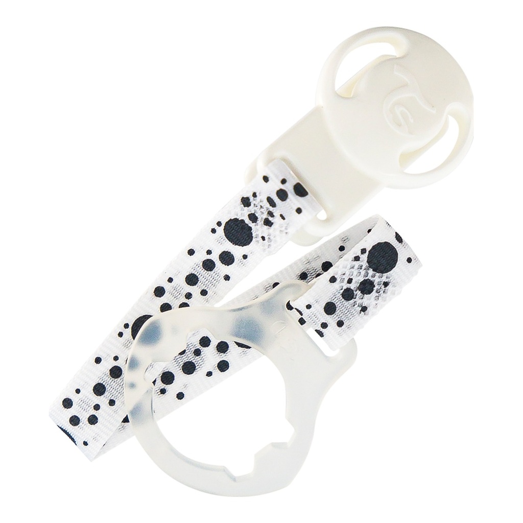 Clip Twistshake Porta Chupones Blanco      