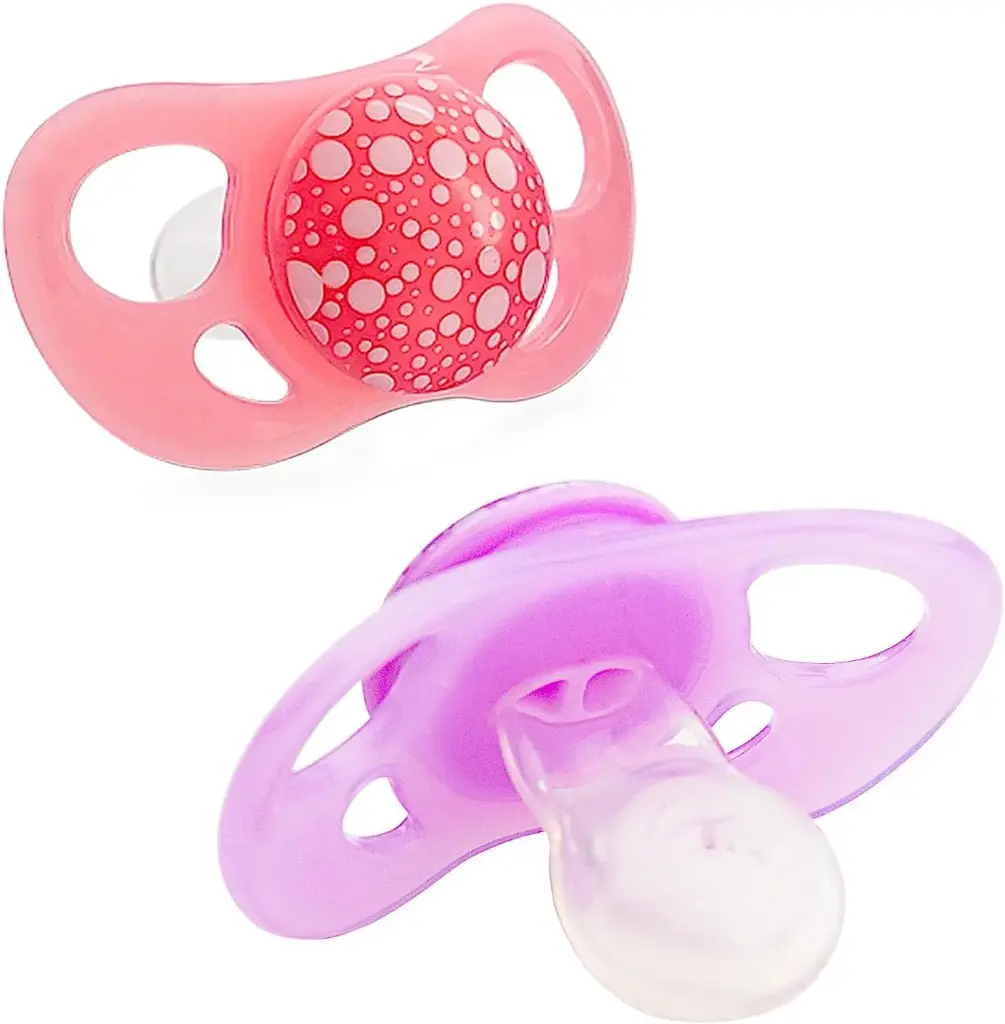 Chupones Twistshake 2x Rosado Y Morado Pastel 6+M (114274448)  