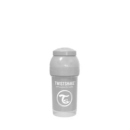 Tetero Twistshake Anti-Cólico 180ml Gris Claro (114273429)    
