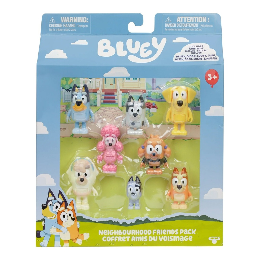 Bluey Amigos De Barrio
