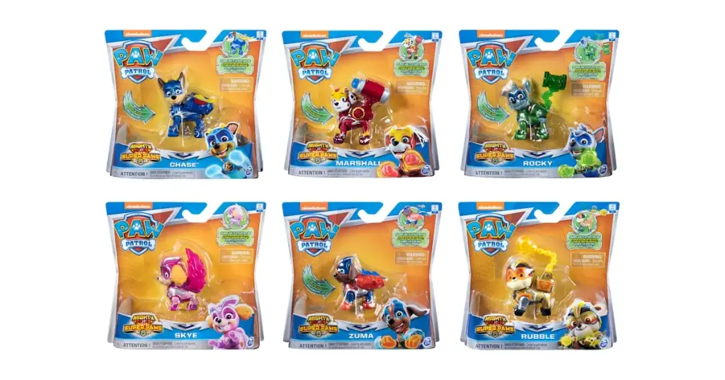 Paw Patroll Mighty Pups Cachorros