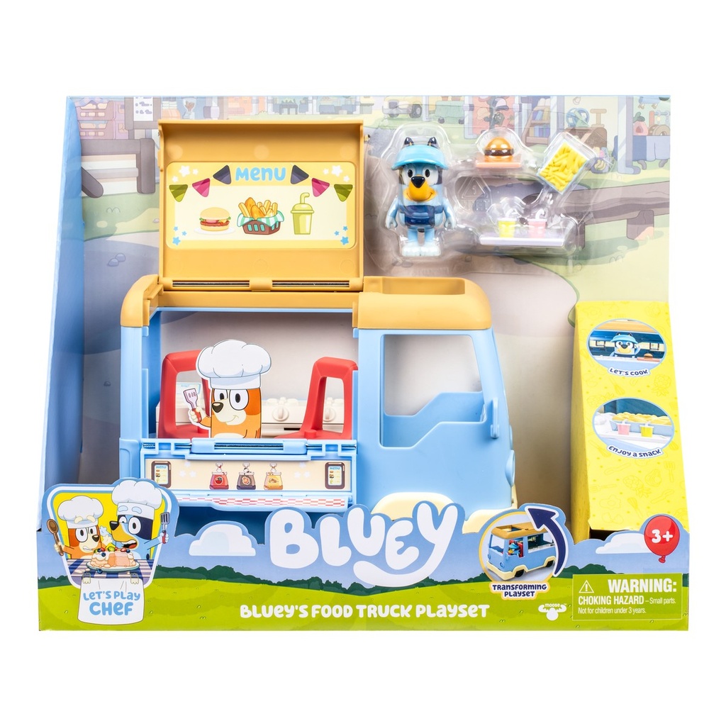 Bluey Amigos  S13 Chef Set Juego Camion Comidas 18919