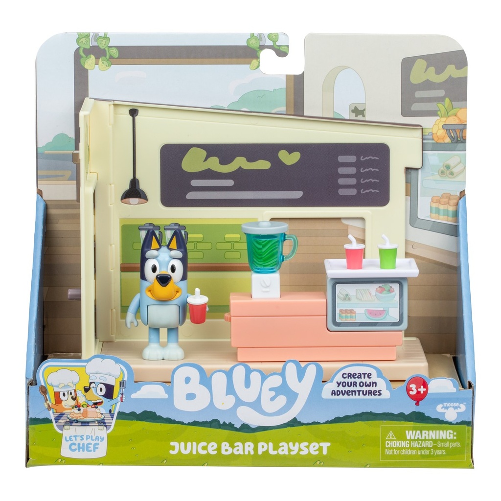 Bluey Amigos  S13 Chef-Mini Set Juego 18920