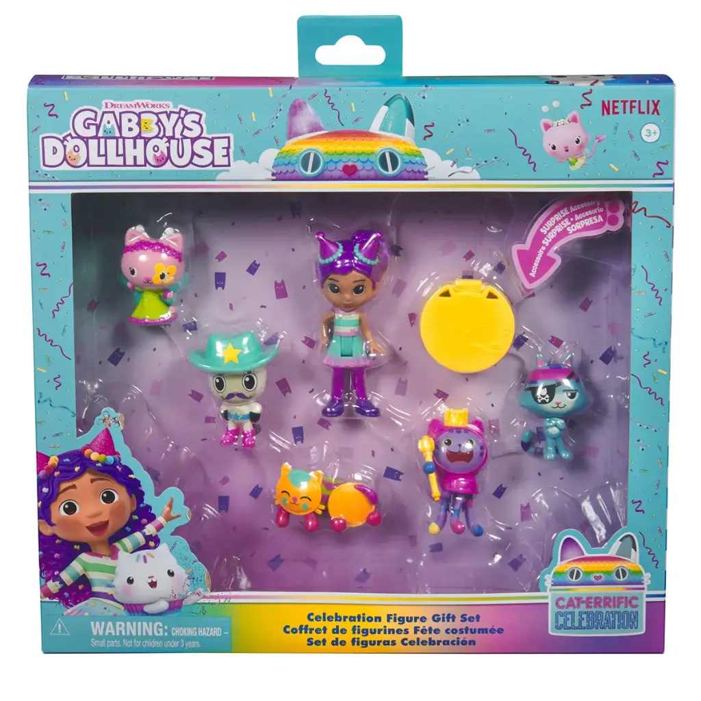 Gabby's Dollhouse Set de Fig celebracion