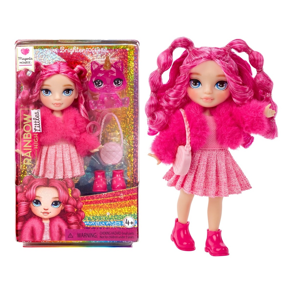 Rainbow High Littles Doll  Magenta  