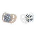 Chupones Twistshake 2x gris y blanco 0- 6m 