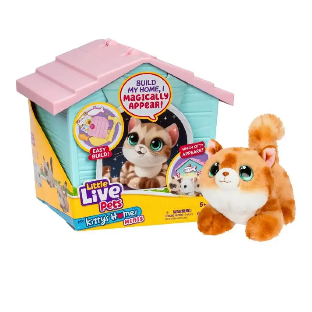 Little Live Pets S3 Casa Gatitos Set Juego Mini