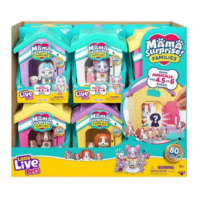Little Live Pets Mama Sorpresa S1 Casa De Mamá  Surt.