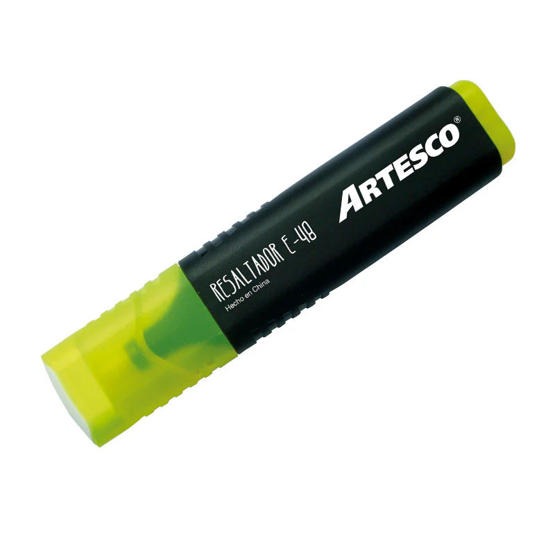 Resaltador neón E-48 amarillo