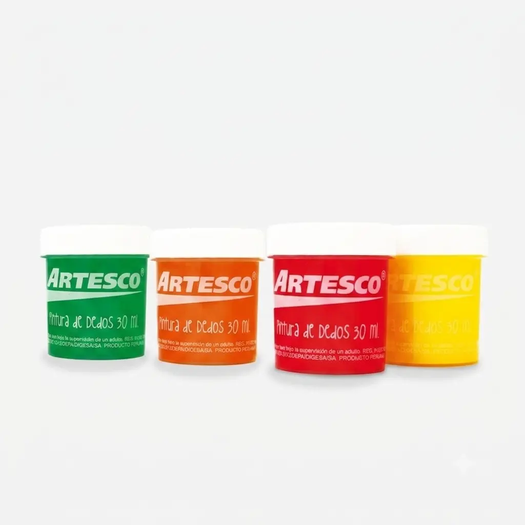 Pintadedos colores surtidos 30 ml x unid 