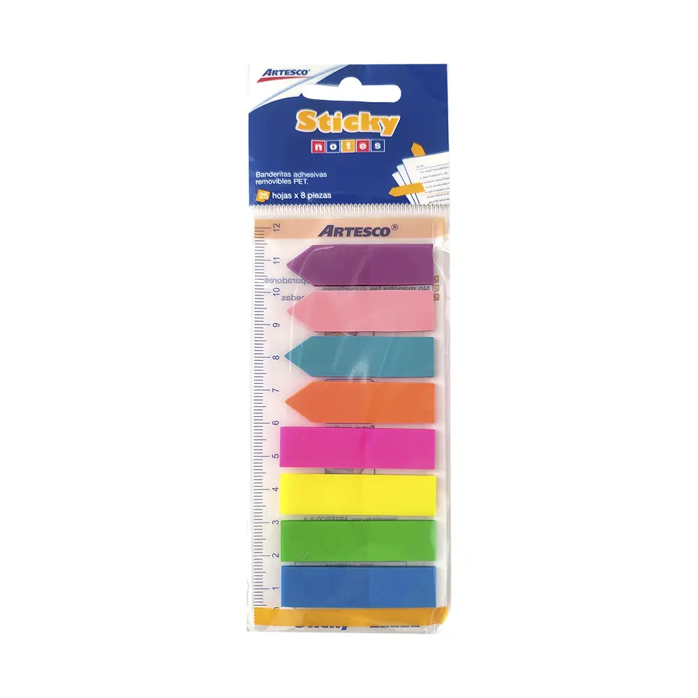 Set banderitas neon surtidas Artesco