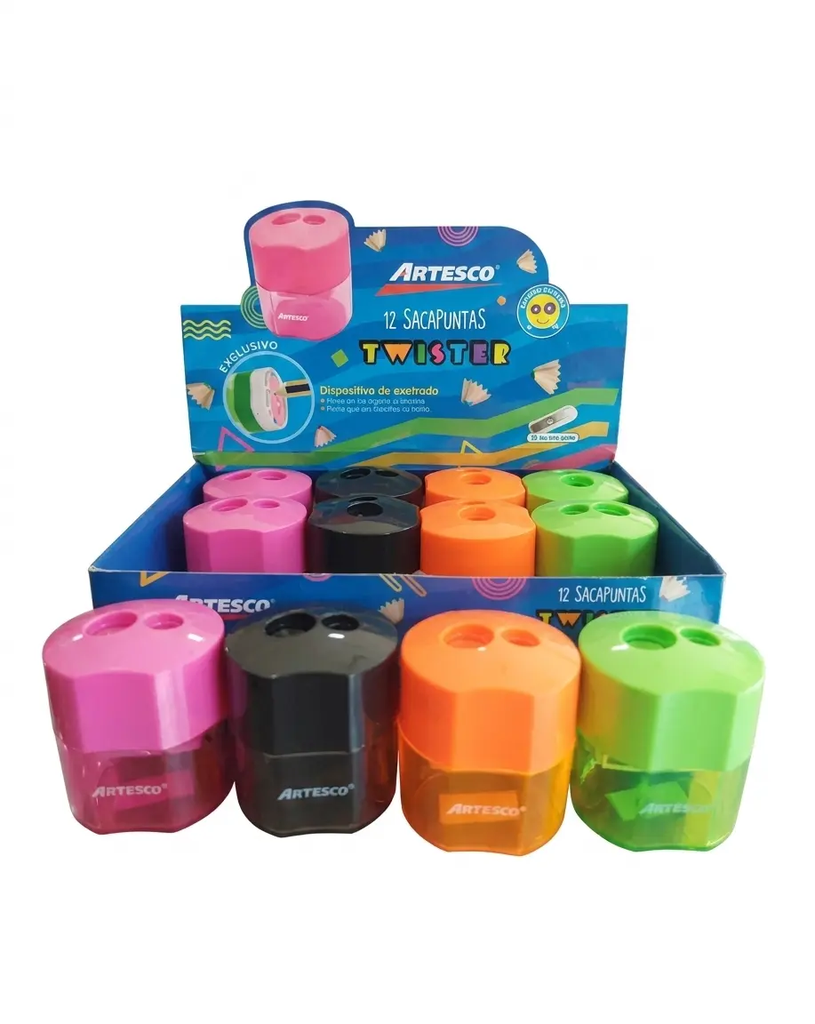 Sacapuntas plastico Artesco