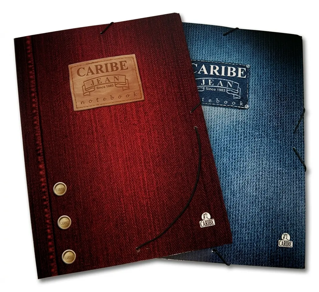 Carpeta plastica con liga Caribe