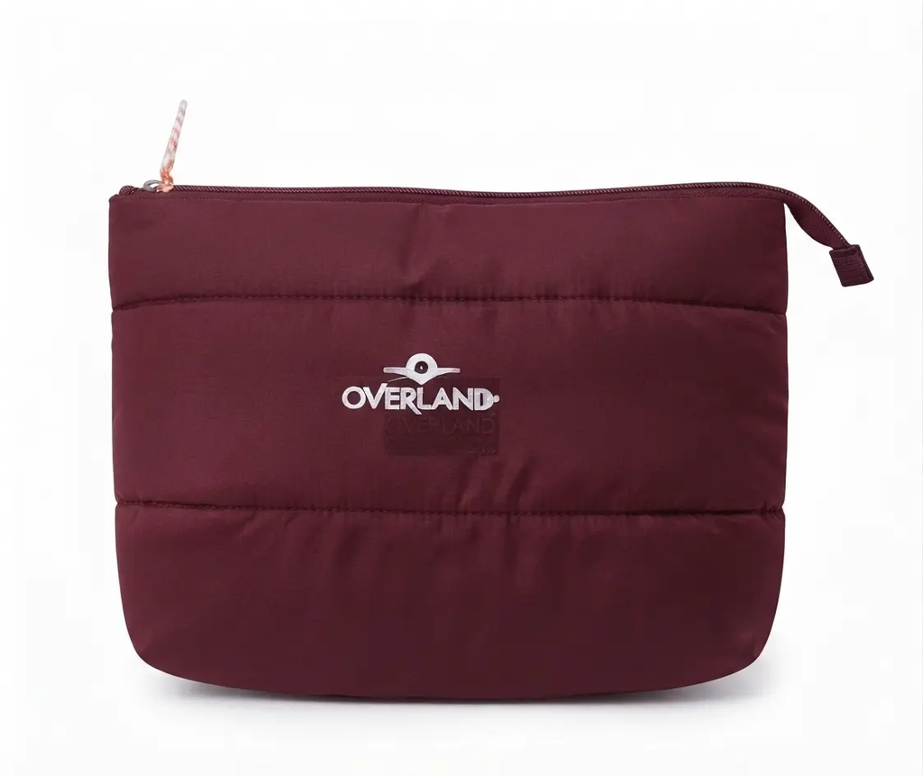 Cartuchera Overland Vinotinto