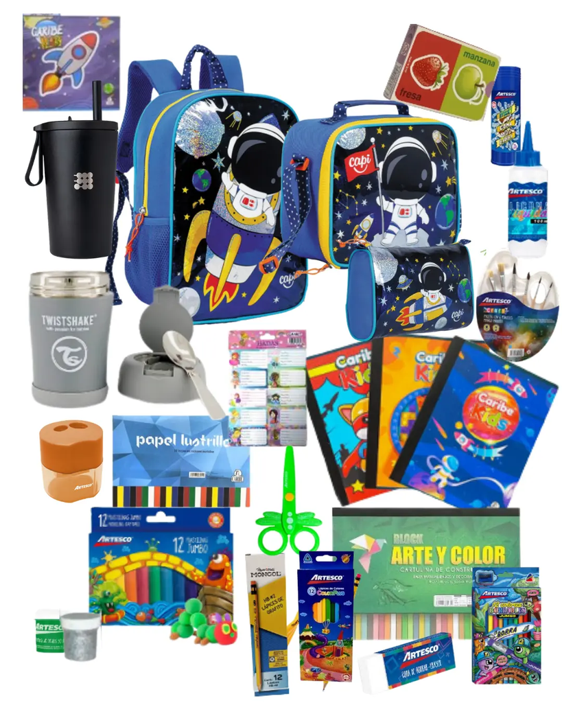 Esencial Escolar Flexible Preescolar Astronauta