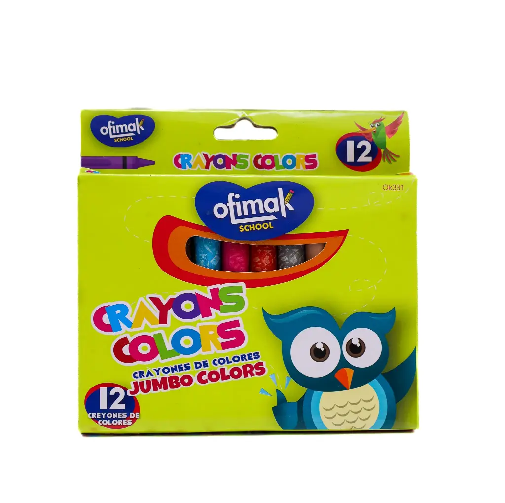 Creyones de cera delgado 14mm
