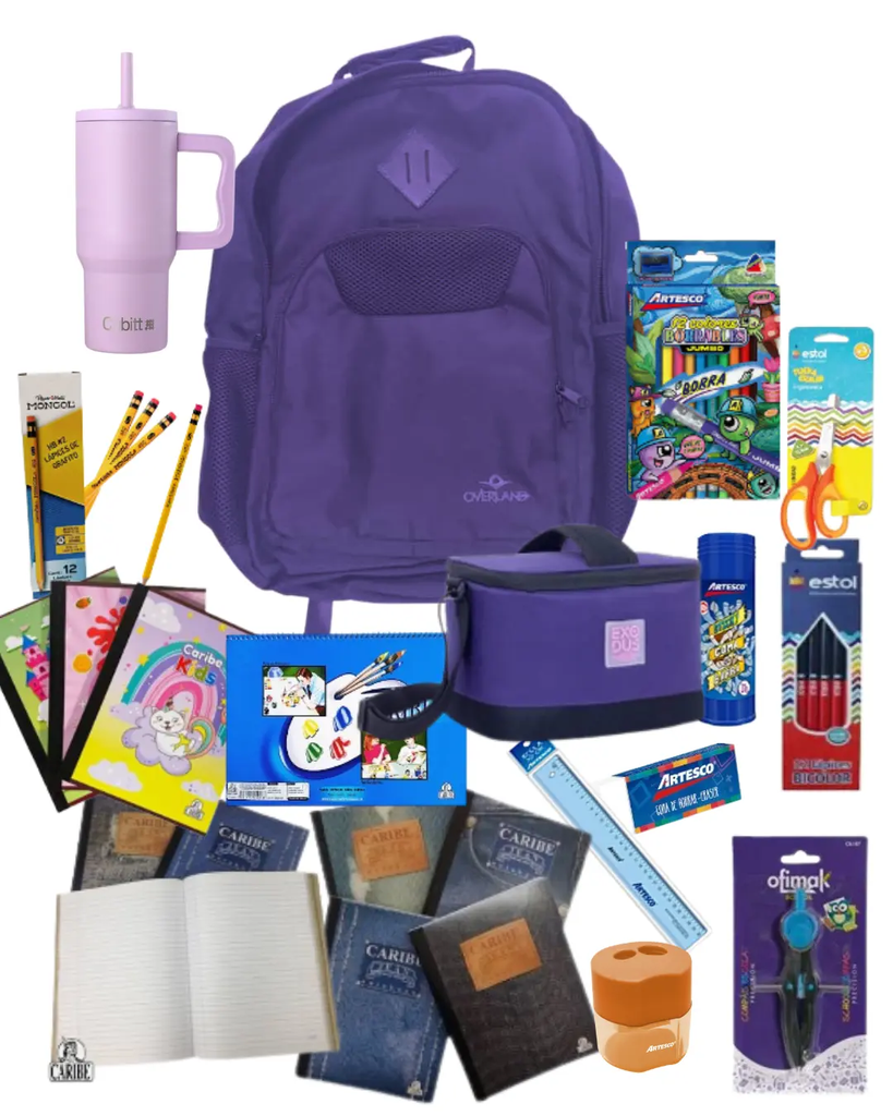 Clásico Escolar Bienestar Primaria Morado