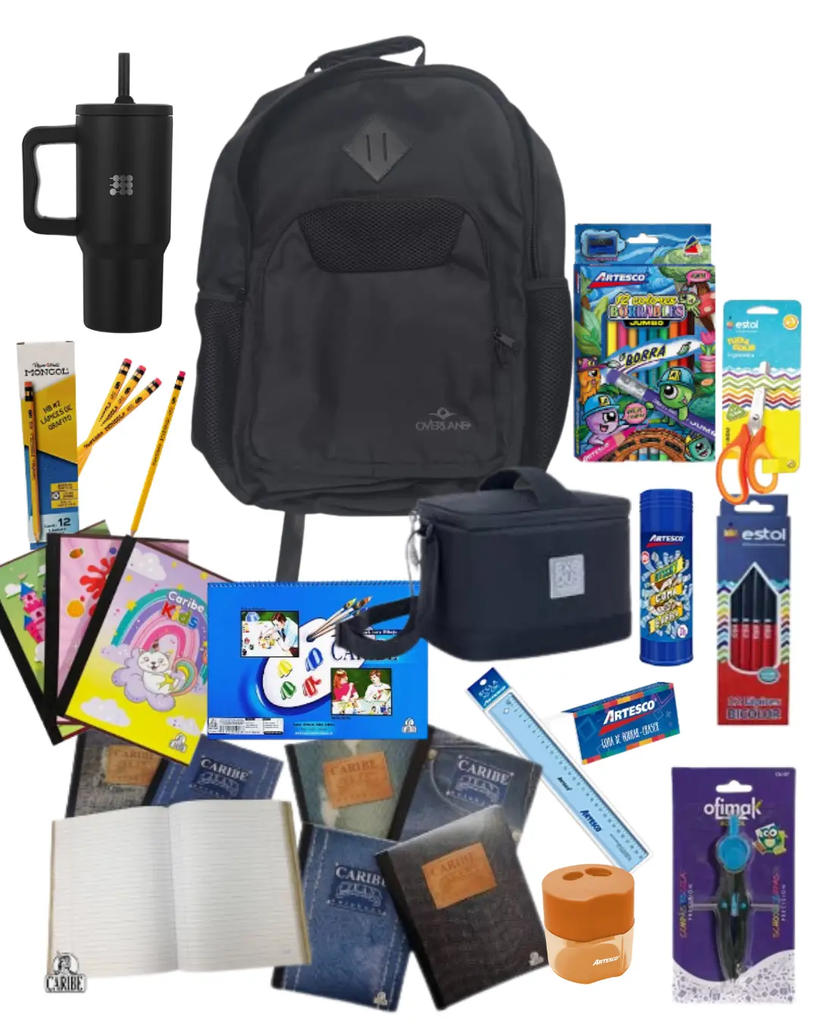 Clásico Escolar Bienestar Primaria Negro