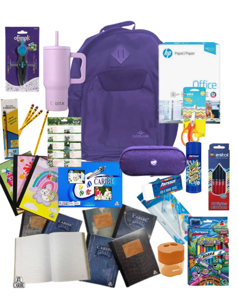 Esencial Escolar Primaria Morado