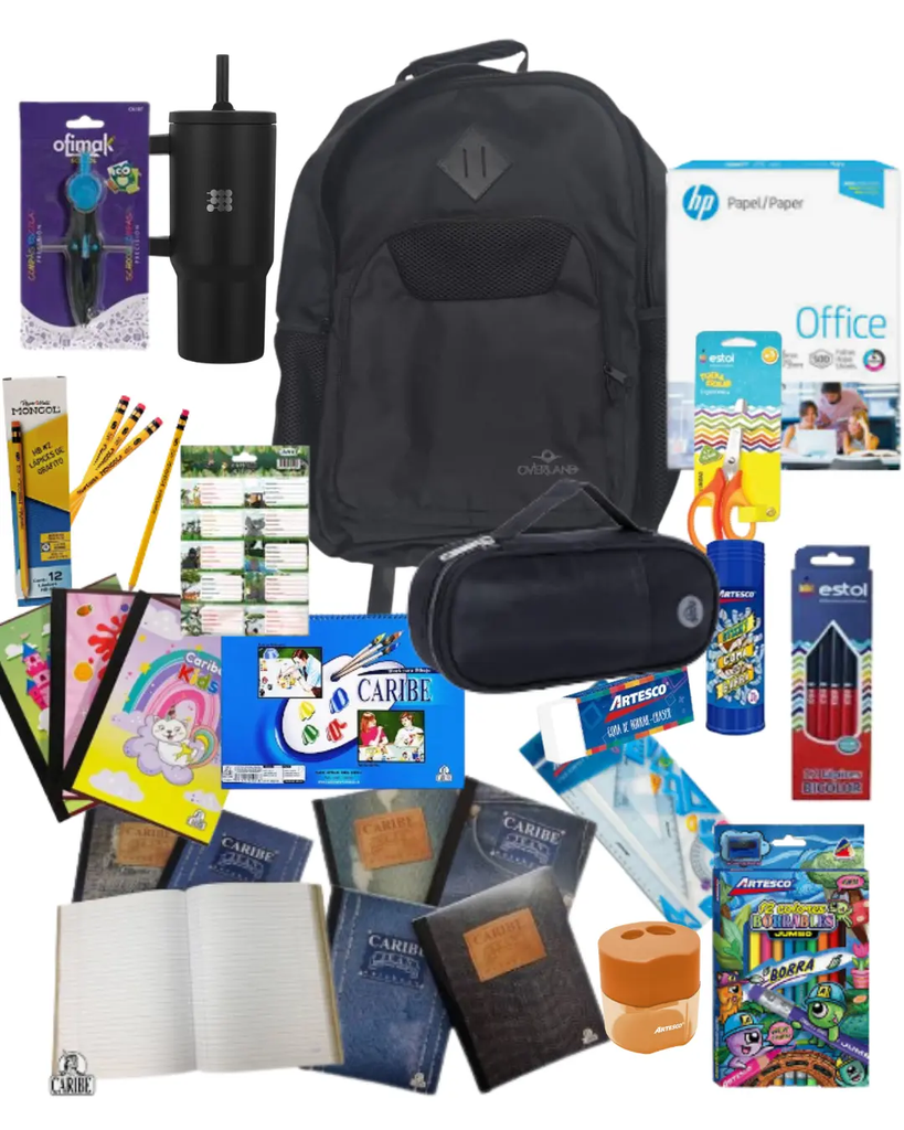 Esencial Escolar Primaria Negro