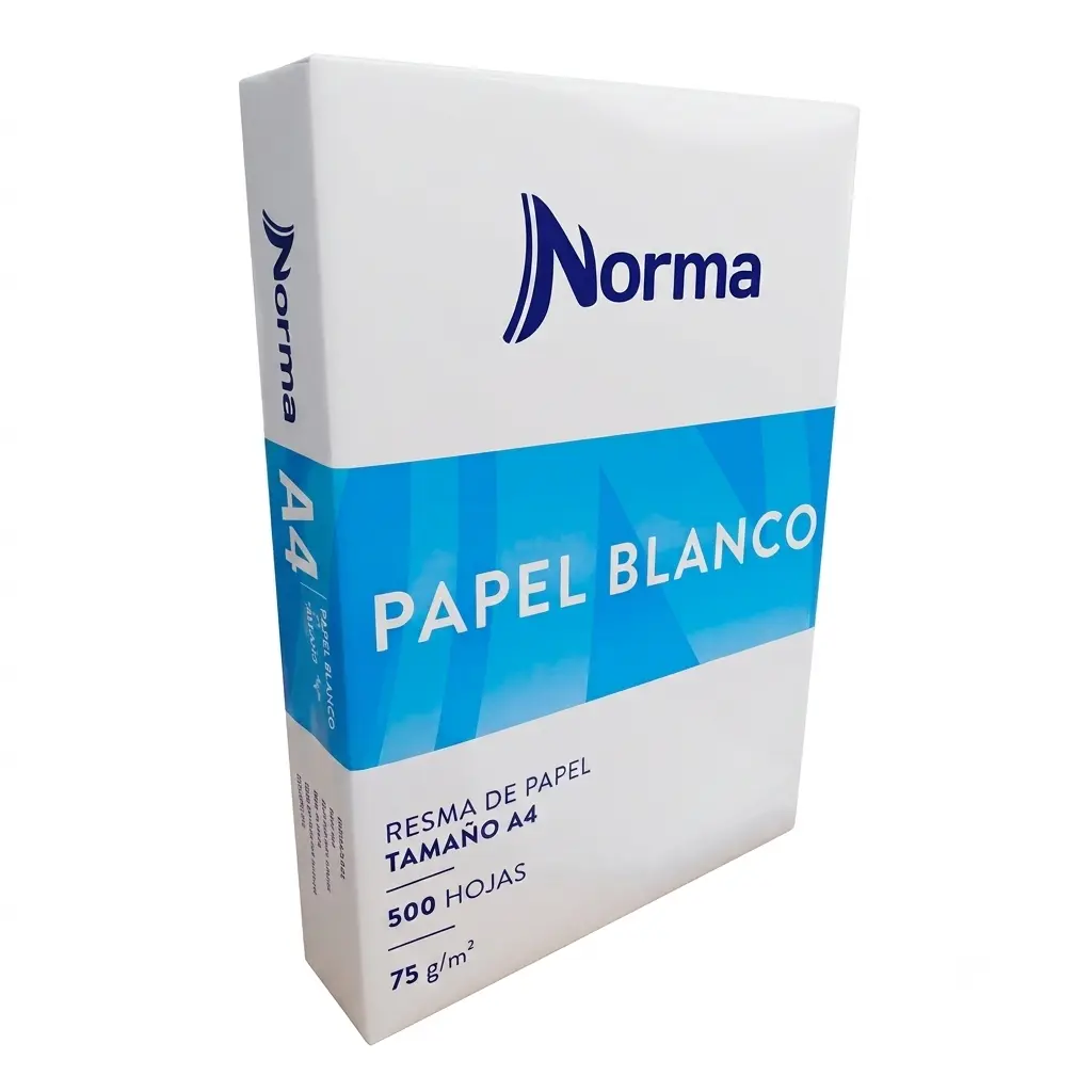Resma de papel (500 hojas) Norma