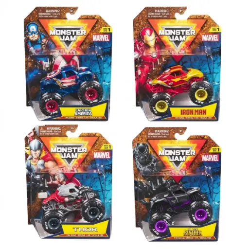 [6069960] Monster Jam Marvel 1:64 X 1 Surt,