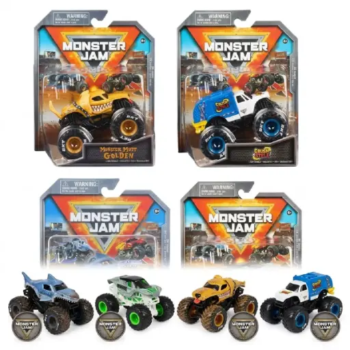 [6044941] Monster Jam X 1 Escala 1:64 Surt.  