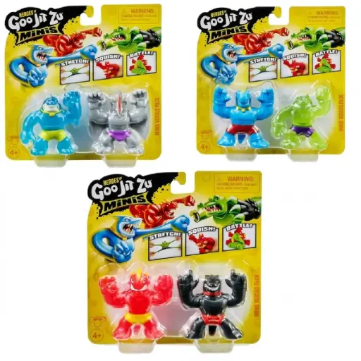 [42544] Goo Jit Zu Héroes Mini X 2 Surt.