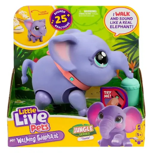 [26623] Little Live Pets Saffari Mi Elefante Caminador