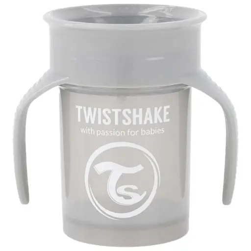 [78930] Vaso Twistshake 360 6+M Gris Pastel     