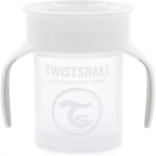 [78931] Vaso Twistshake 360 6+M Gris Blanco     