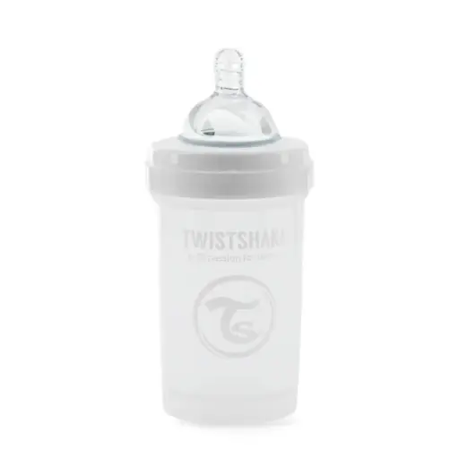 [78006] Tetero Twistshake Anticólico 180ml Blanco 