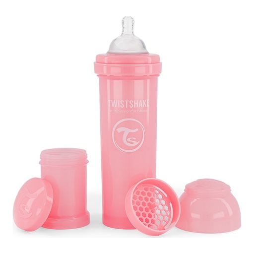 [78261] Tetero Twistshake Anti-Cólico 330ml Rosado 114273402