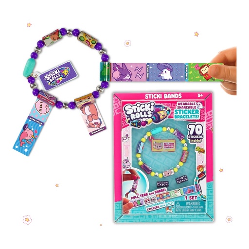 [SR100] Sticki Rolls Set X 1 Brazalete Sticki