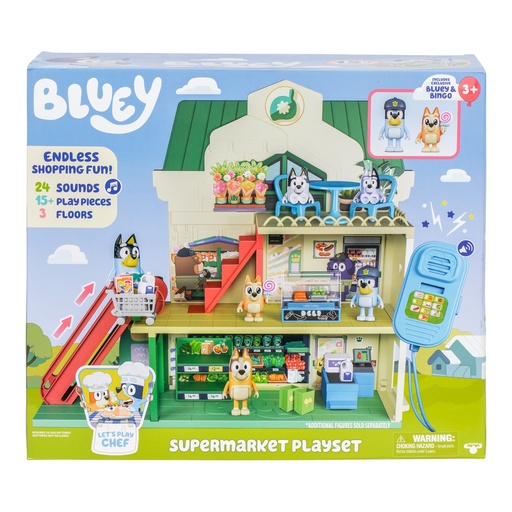 [18918] Bluey Amigos  S13 Chef-Set Juego Supermercado 18918