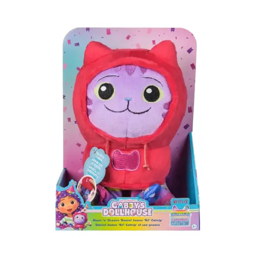 [6071765] Gabby's Dollhouse Peluche Lujo DJ Catnip 6071765