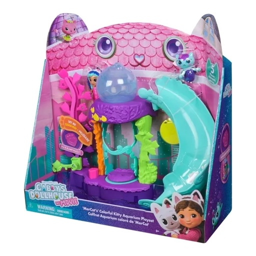 [6074401] Gabby Doll House Movie Set Juego Acuario 6074401